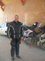 Lovely Roberto who helped me after the first crash.